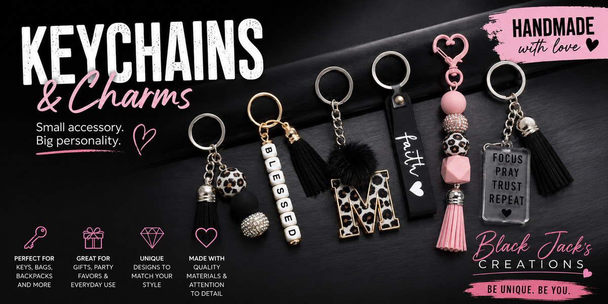 ✨🗝️ Keychains & Charms 🗝️✨