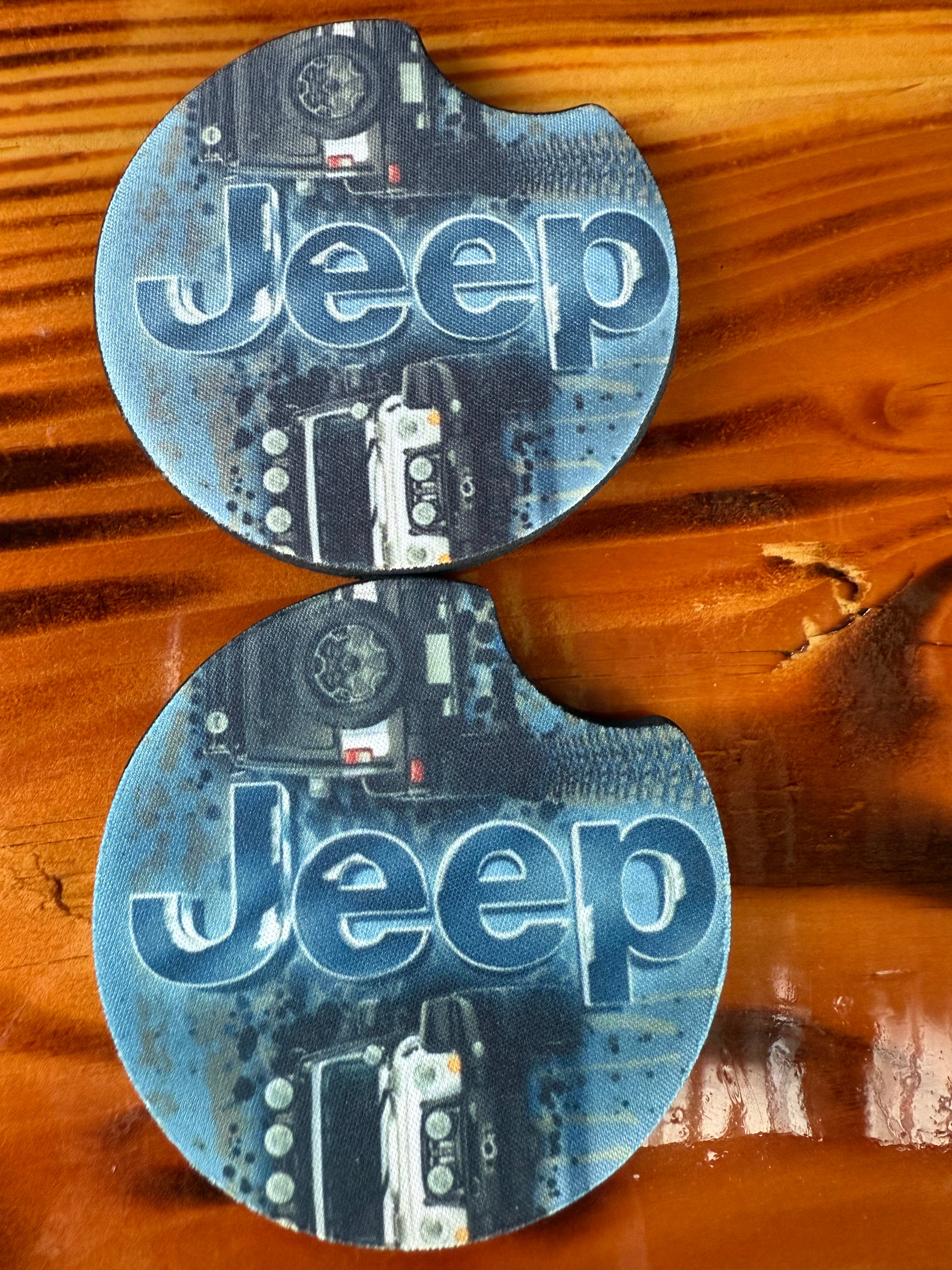 Automotive Style Car Coasters