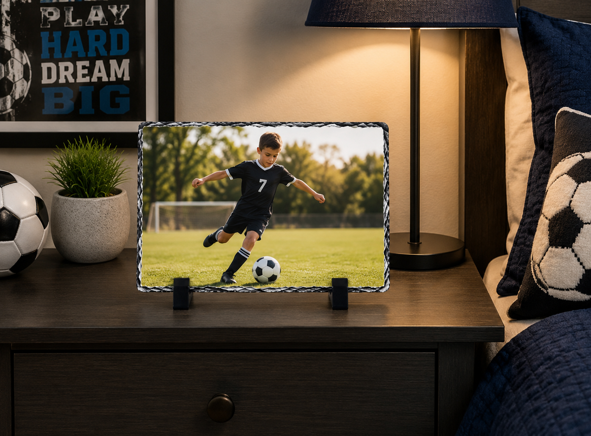 Personalized Photo Slate Plaque