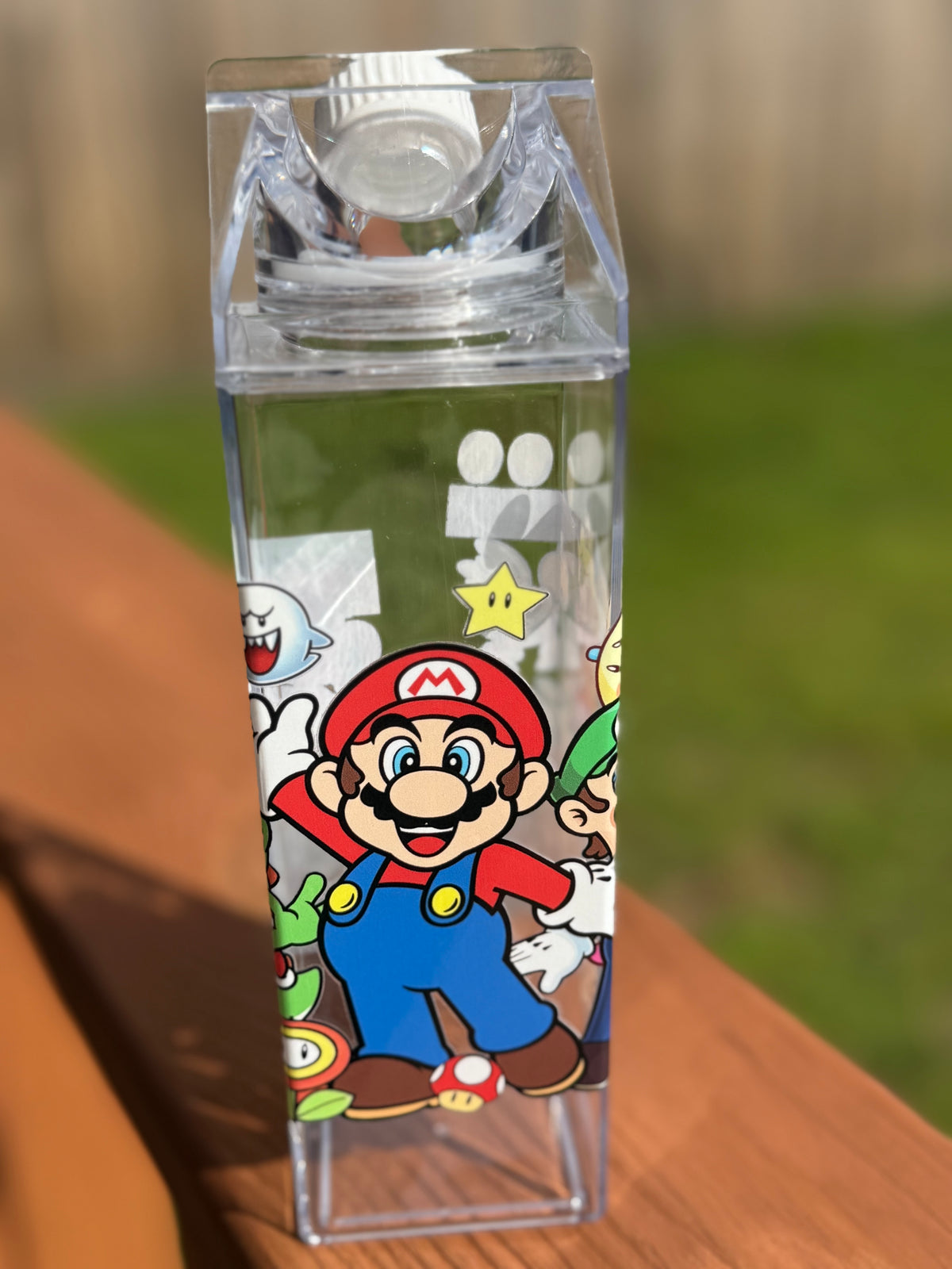 👾 Cute Retro Video Game Friends Kids Water Bottle