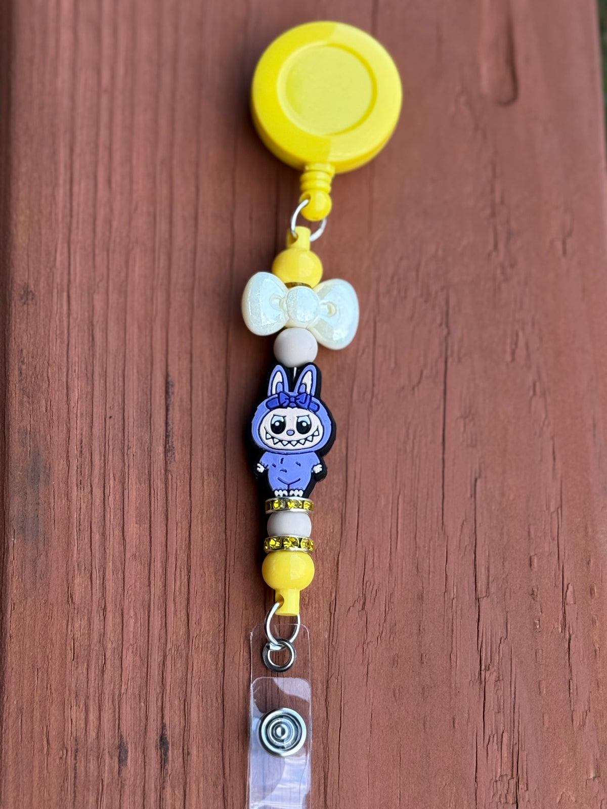🪪 Retractable Beaded ID Holders