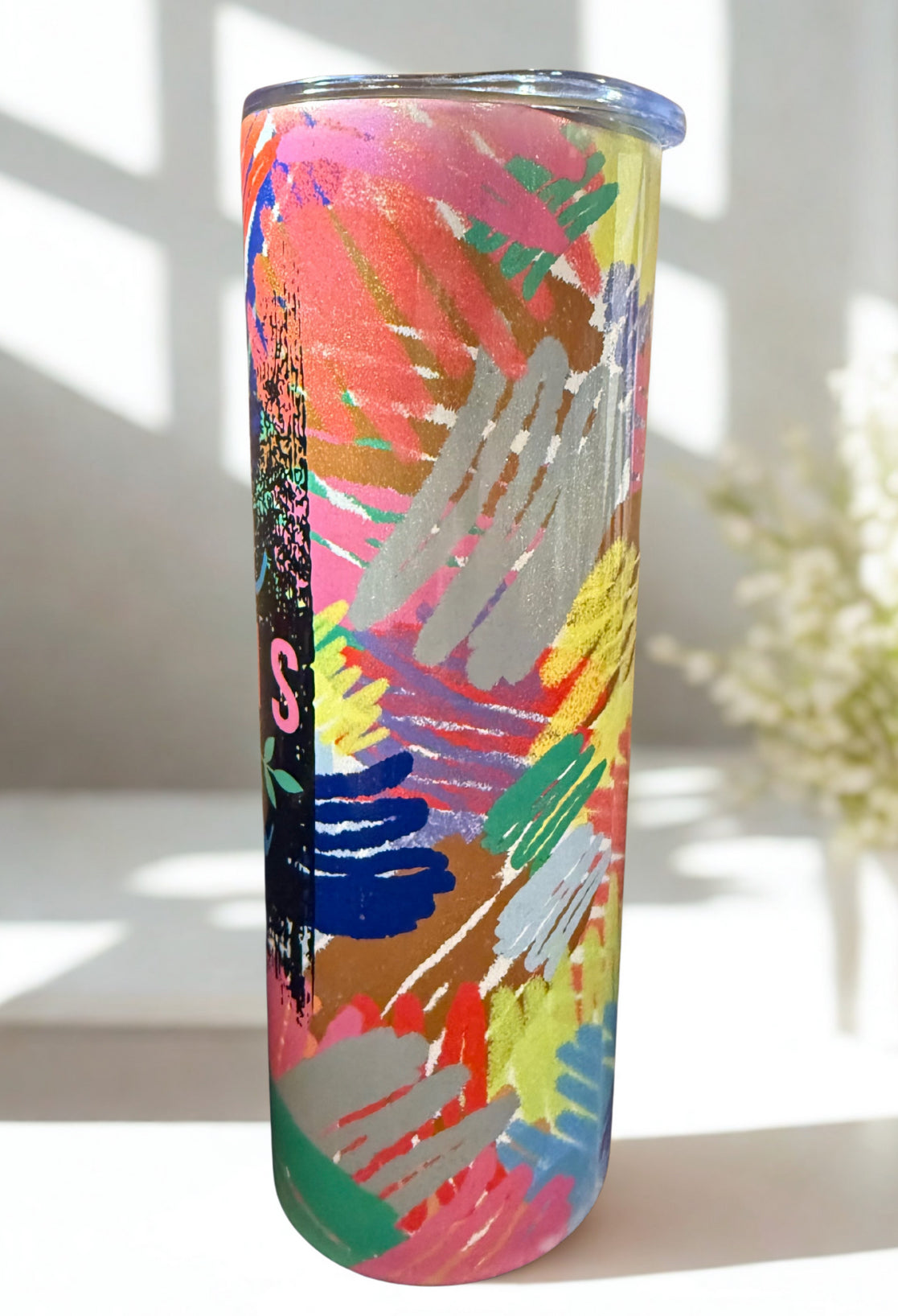🖍️ Broken Crayons Still Color 20 oz Skinny Tumbler