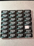 Custom Green & White Resin Domino Set - Double-Six Edition