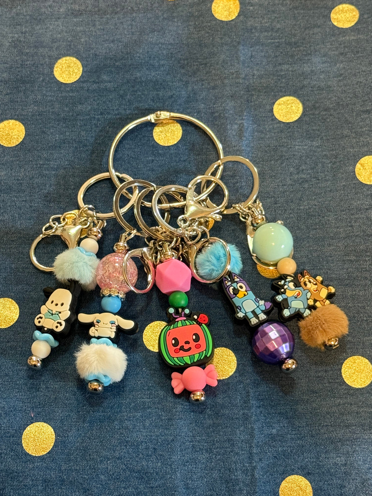 ✨ Kids’ Fave Beaded Keychains & Bag Charms