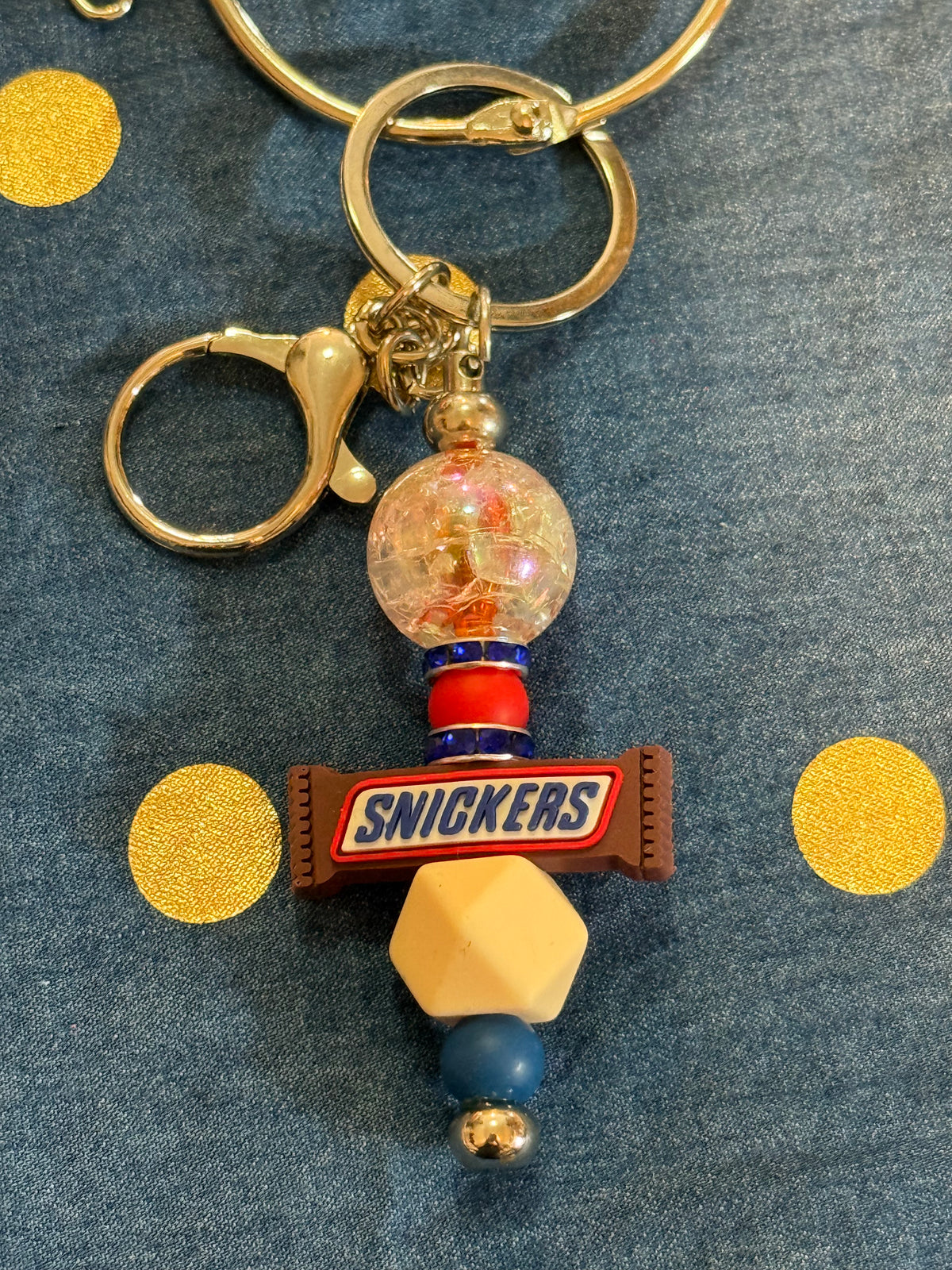 🍭 Handmade Candy-Themed Beaded Keychains