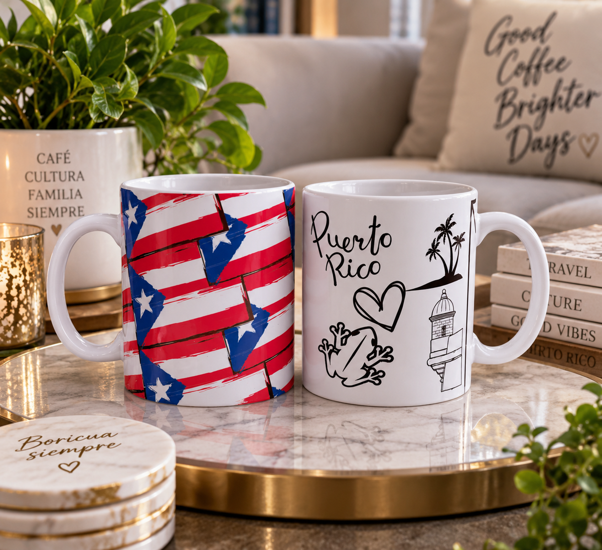 Puerto Rico Pride - Ceramic Mug