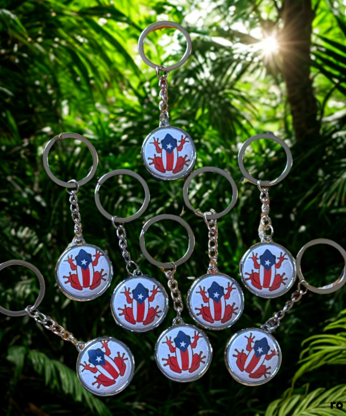 Bandera de Puerto Rico - Llaveros/Keychains