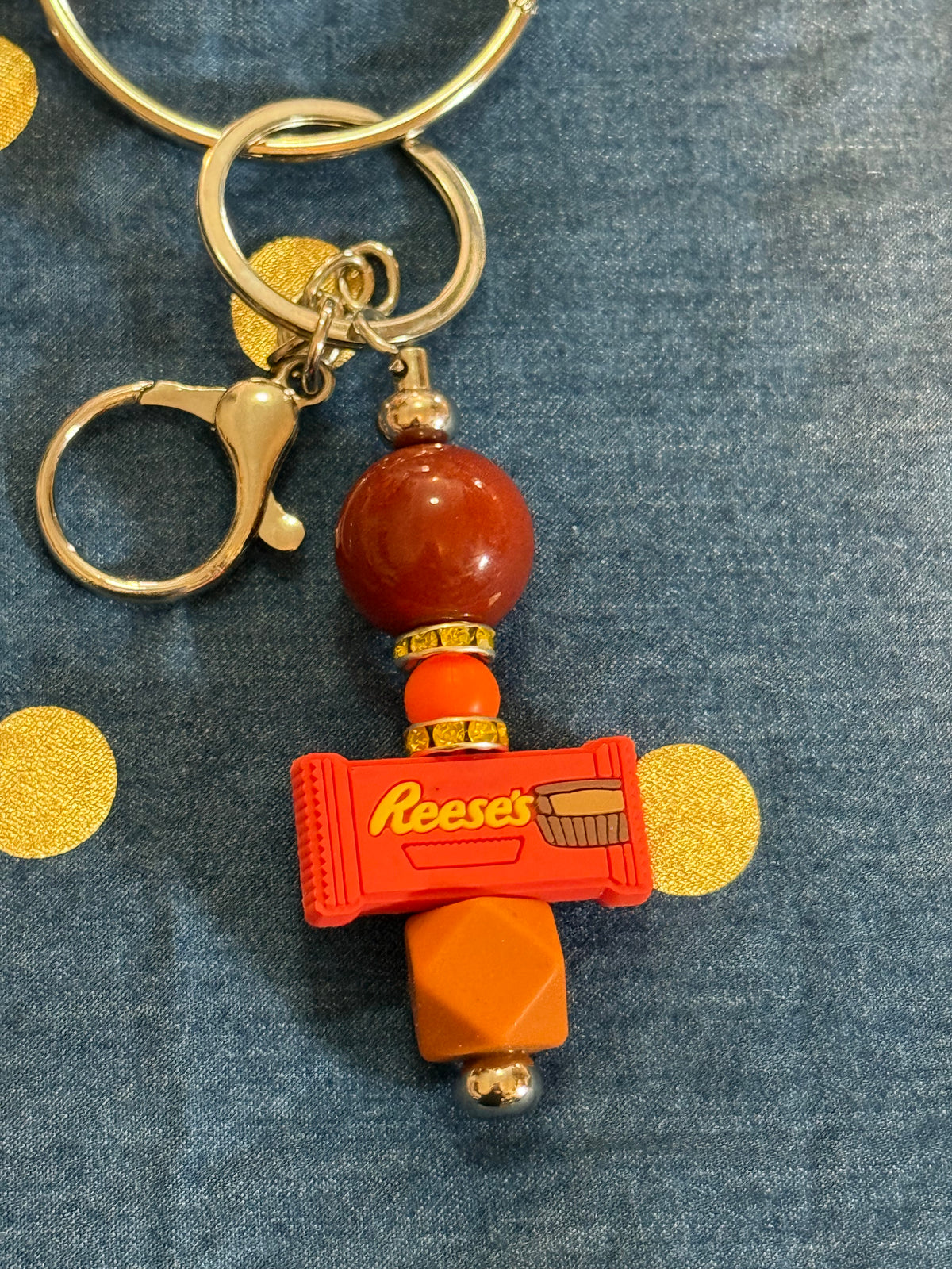 🍭 Handmade Candy-Themed Beaded Keychains