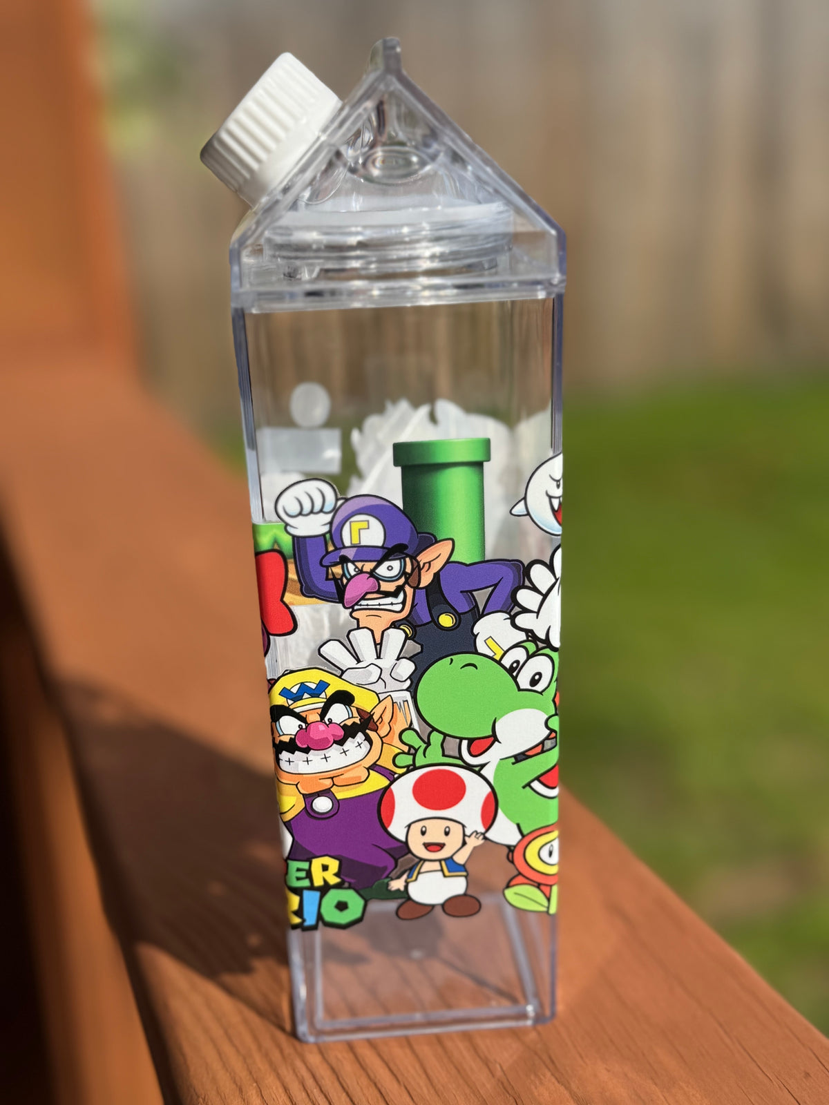 👾 Cute Retro Video Game Friends Kids Water Bottle