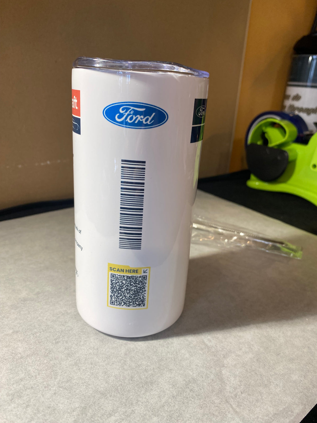 🚗 12 oz Automotive Oil Filter-Inspired Tumbler
