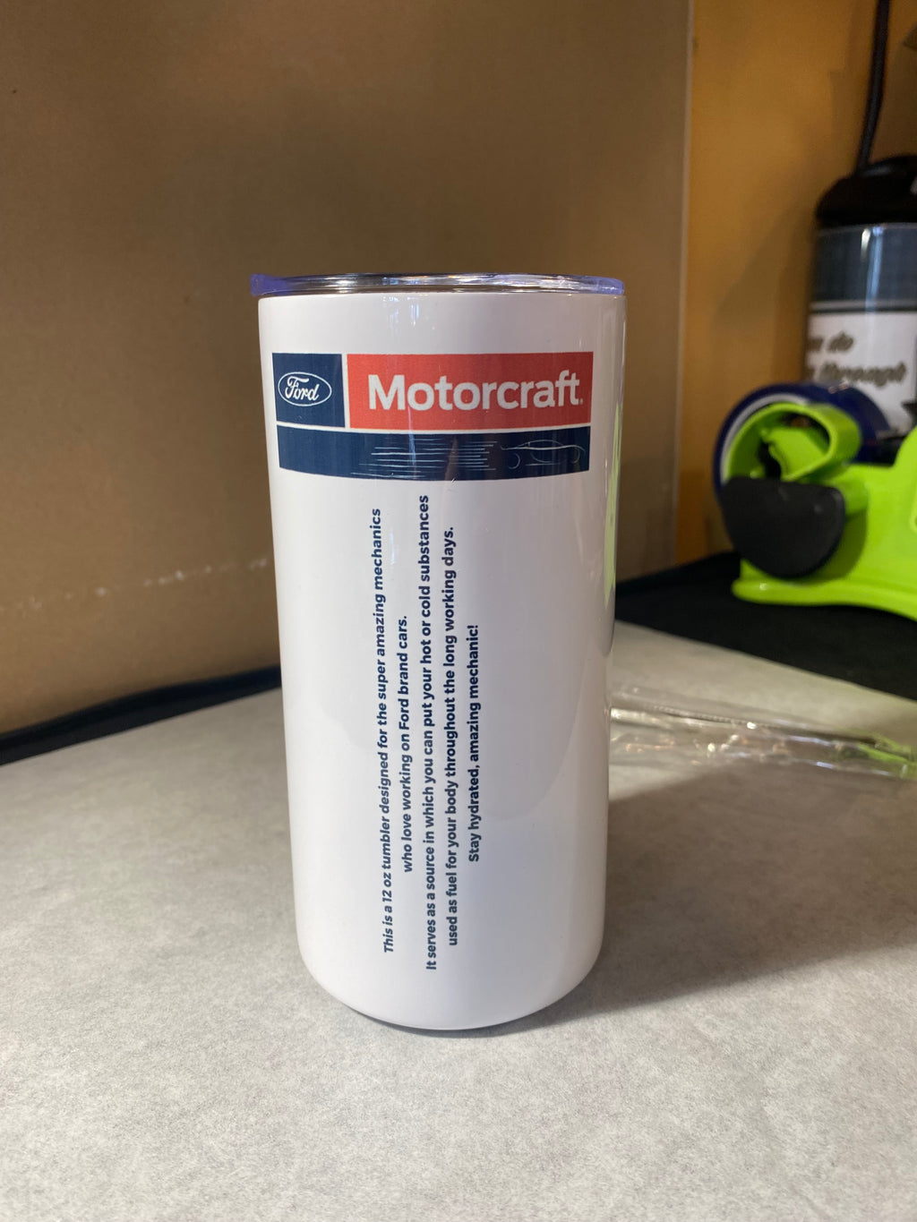 🚗 12 oz Automotive Oil Filter-Inspired Tumbler