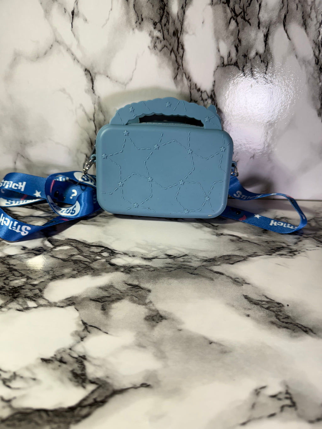 💙 Blue Character-Inspired Kids Crossbody Bag | 3D Shoulder Bag