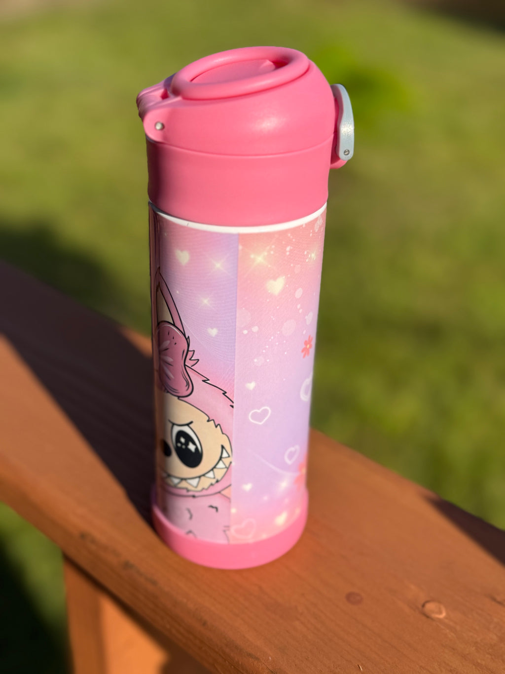 Pink Plush Monster
