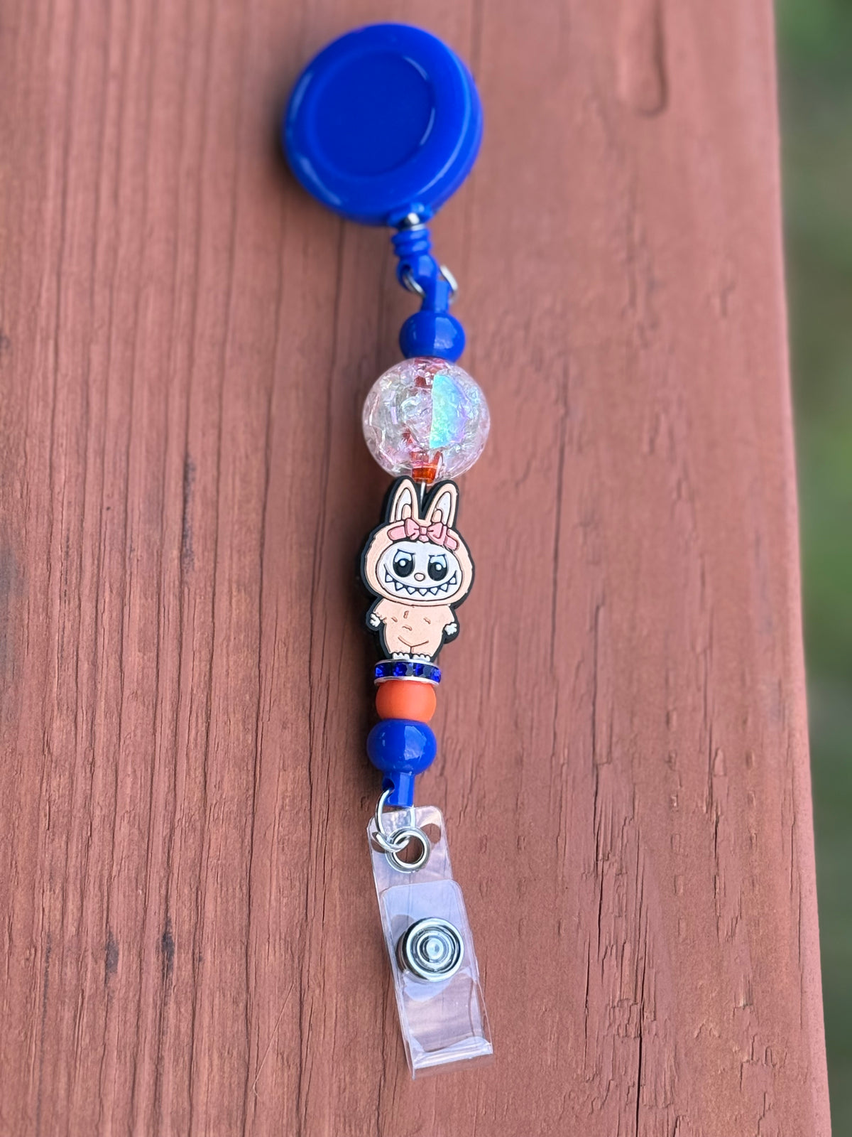 🪪 Retractable Beaded ID Holders