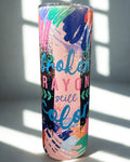 🖍️ Broken Crayons Still Color 20 oz Skinny Tumbler