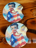 Puerto Rico Pride Car Coasters