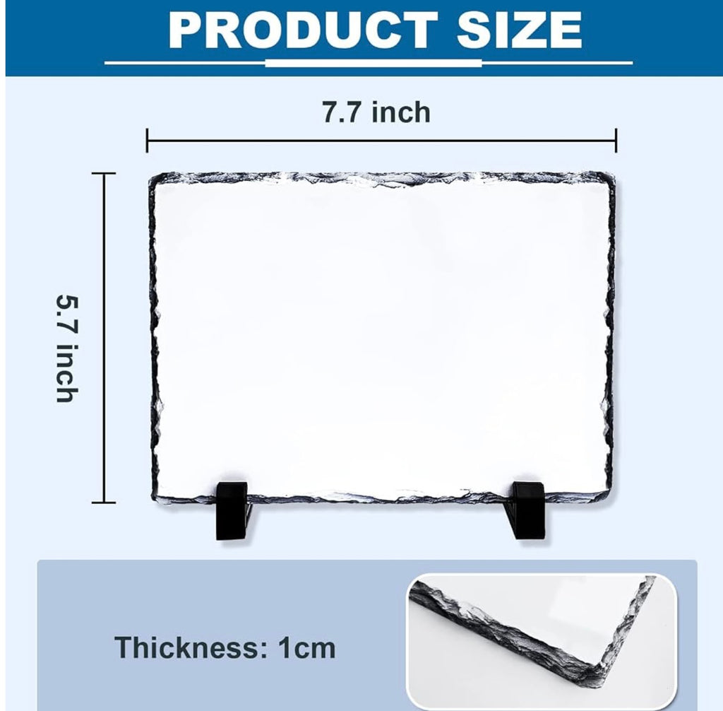 Personalized Photo Slate Plaque