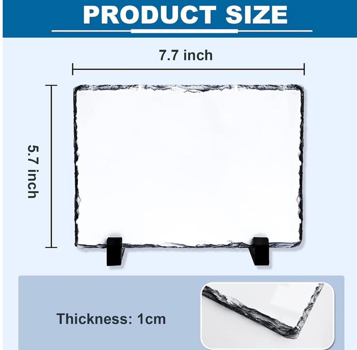 Personalized Photo Slate Plaque