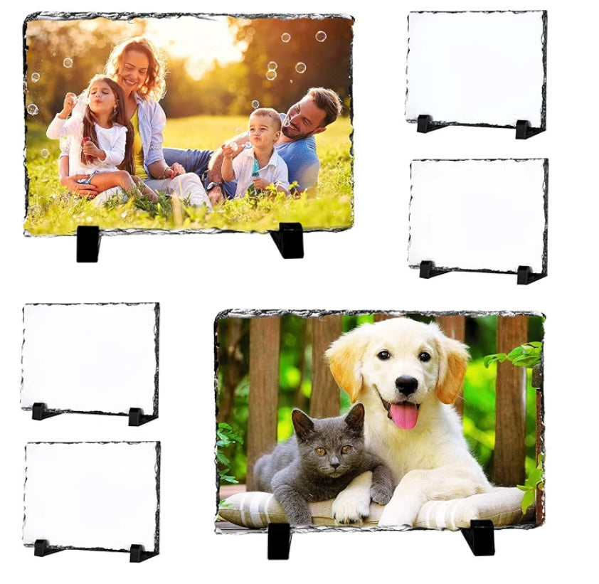 Personalized Photo Slate Plaque