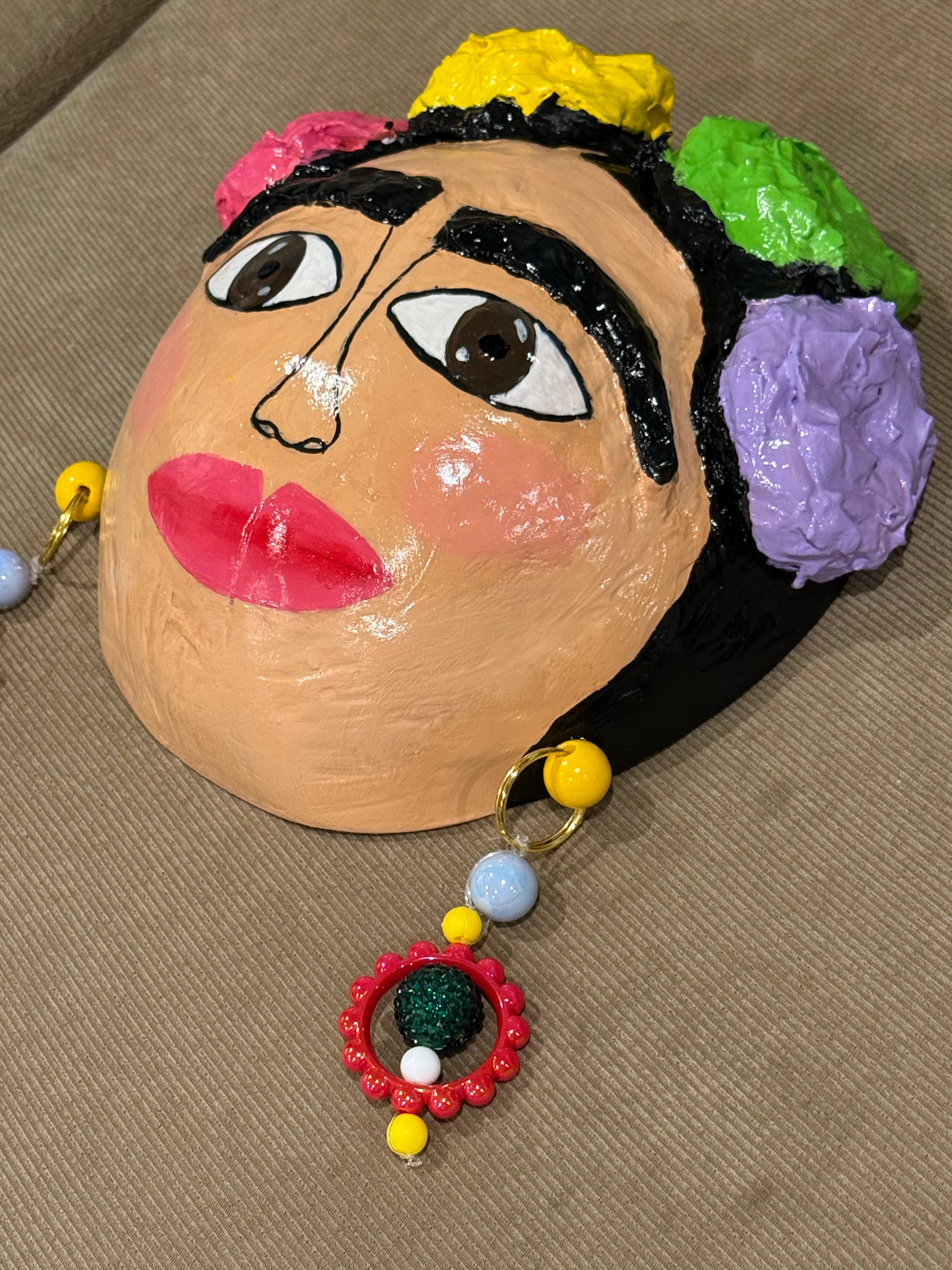 La Reina del Carnaval – Handmade Vejigante Art Mask