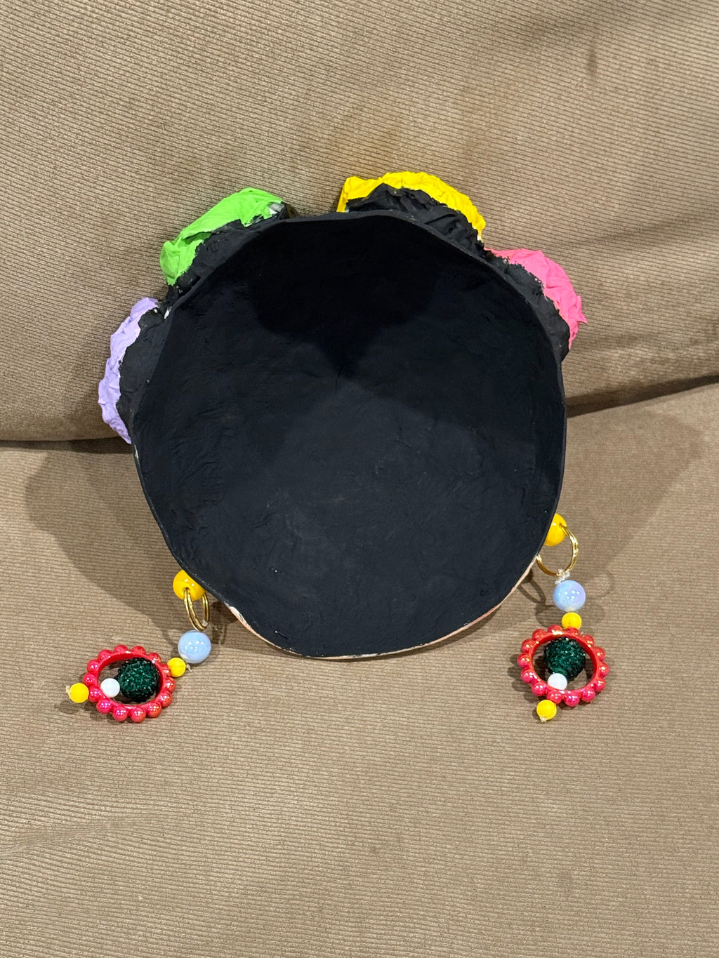 La Reina del Carnaval – Handmade Vejigante Art Mask
