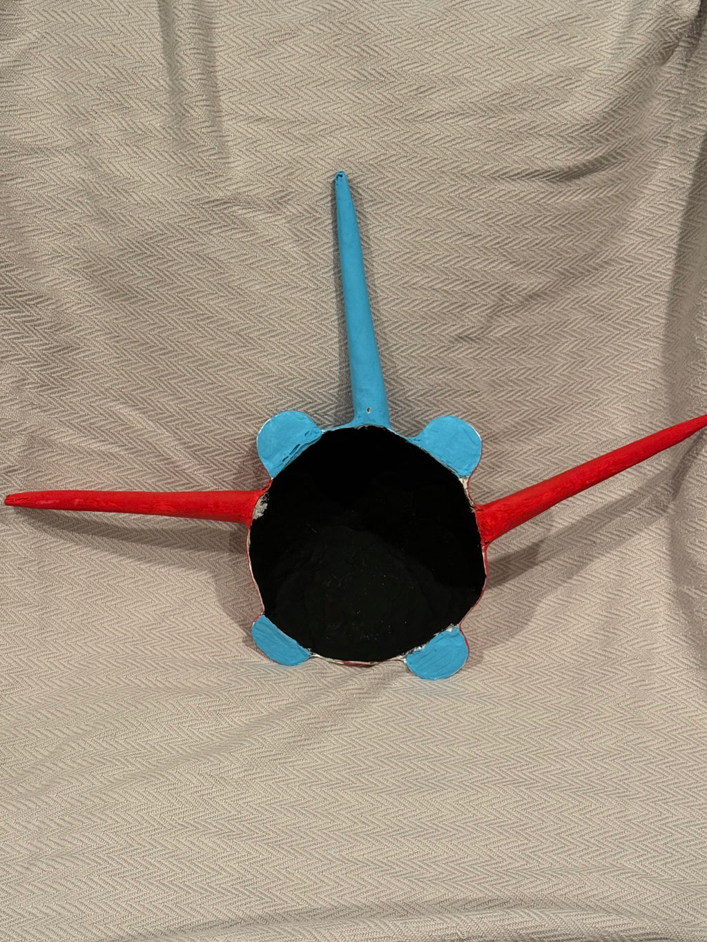 Orgullo Boricua — Handmade Puerto Rican Flag Vejigante-Inspired Art Mask